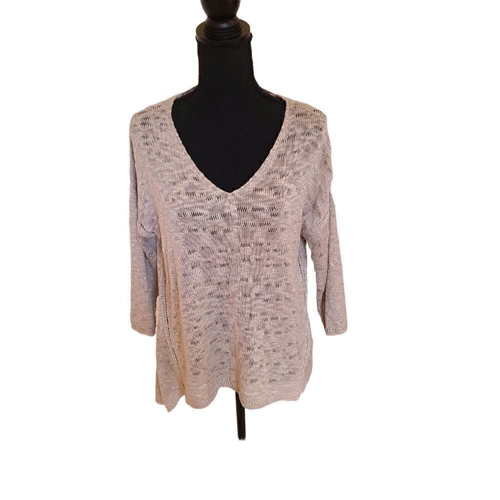 Parkhurst Womens Loose Knit Pullover Sweater Size S